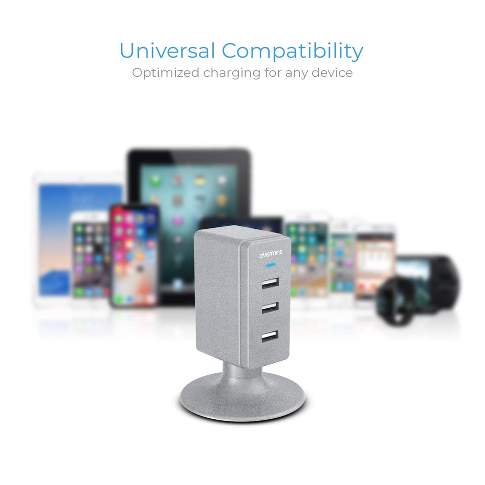 3-Port USB Hub Tower for Charging - VarietySell