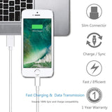 Apple MFi Certified Lightning Cable - 6ft - VarietySell