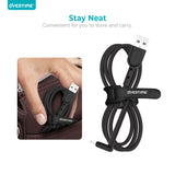 Overtime 2 in 1 Micro USB Charging Cable Stand with Cable Organizer