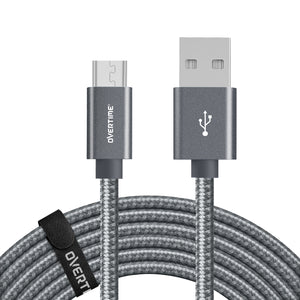 Micro USB Premium Braided Cable 6ft