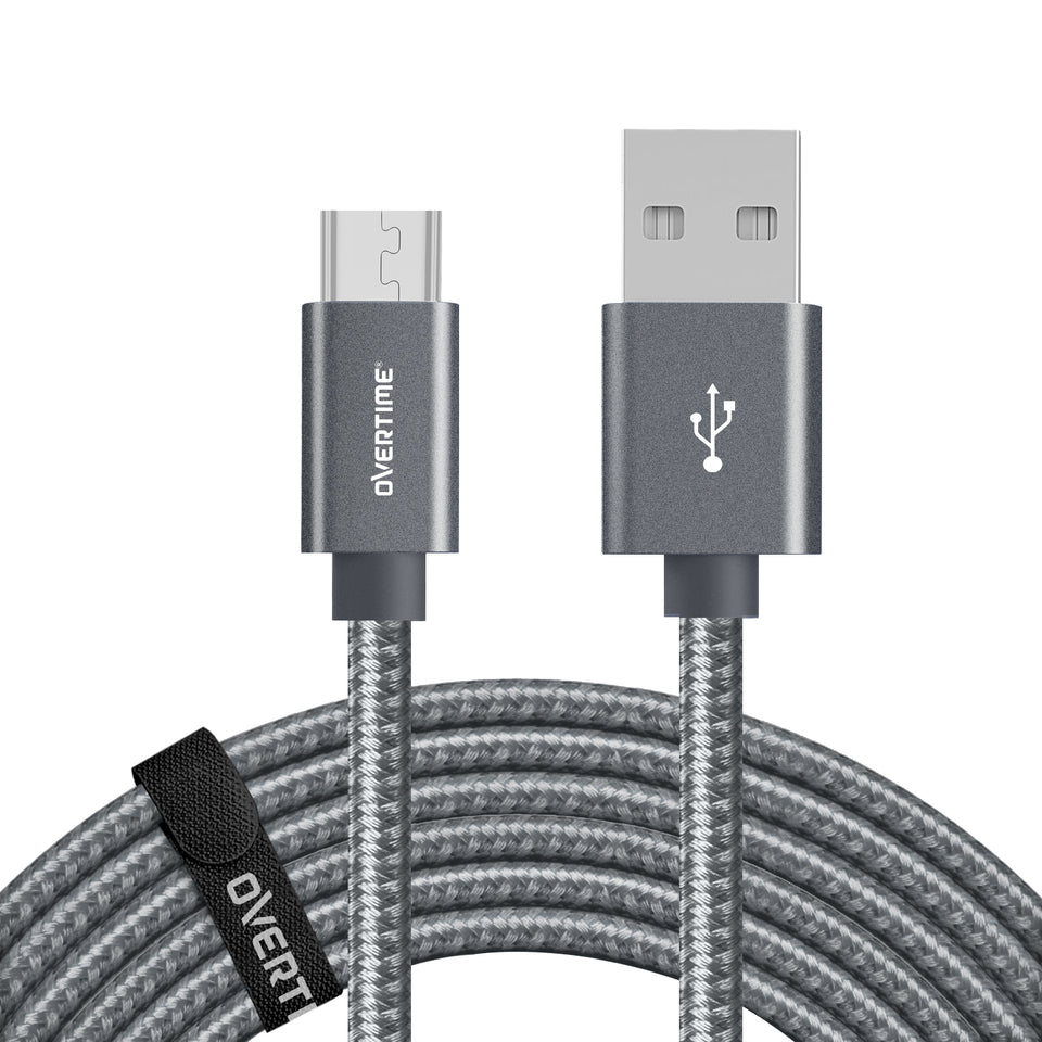 Micro USB Premium Braided Cable 6ft
