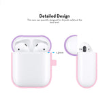 iFab Silicone Airpods Case Cover Pink - VarietySell