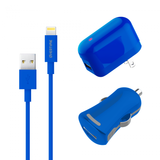 Apple MFI Certified USB Wall & Car Charger with Lightning Cable - VarietySell